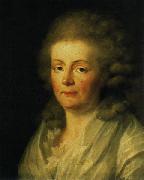 johann friedrich august tischbein Portrait of Anna Amalia of Brunswick-Wolfenbuttel Duchess of Saxe-Weimar and Eisenach France oil painting artist